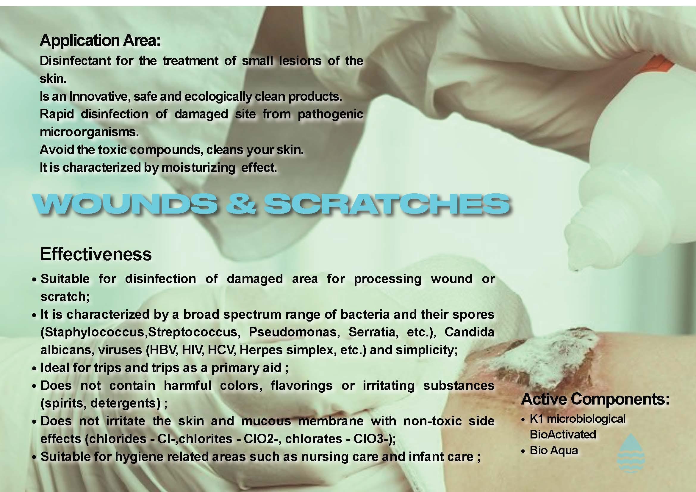 Bio Solution Human Presentation: Automated ECA water treatment, chemical-free pathogen neutralization, and safety certifications.